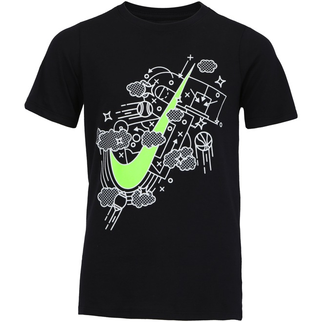 Camiseta Nike Sportswear Multi Sport Swoosh - Infantil - Foto 1