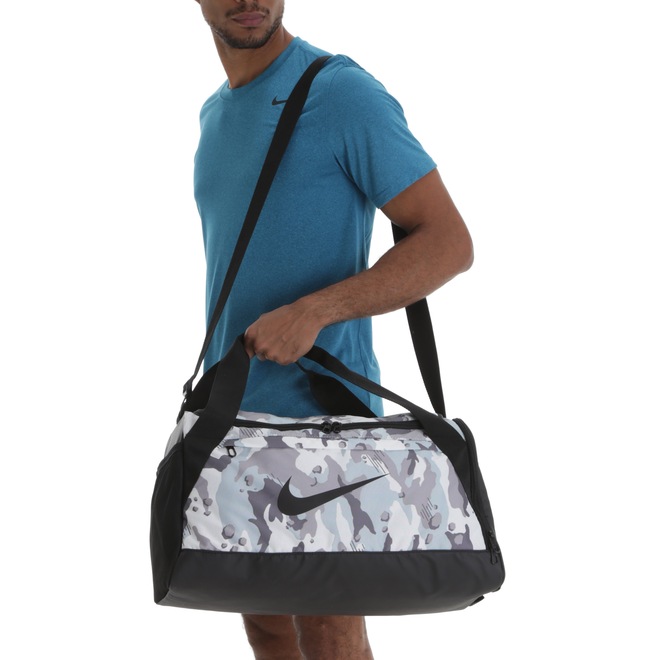 Mala Nike Brasilia S Duffel Na AOP - 40 Litros - Foto 1