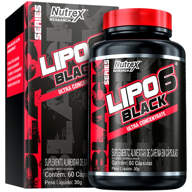 Lipo6 Black Nutrex - 60 Cápsulas - Foto 1