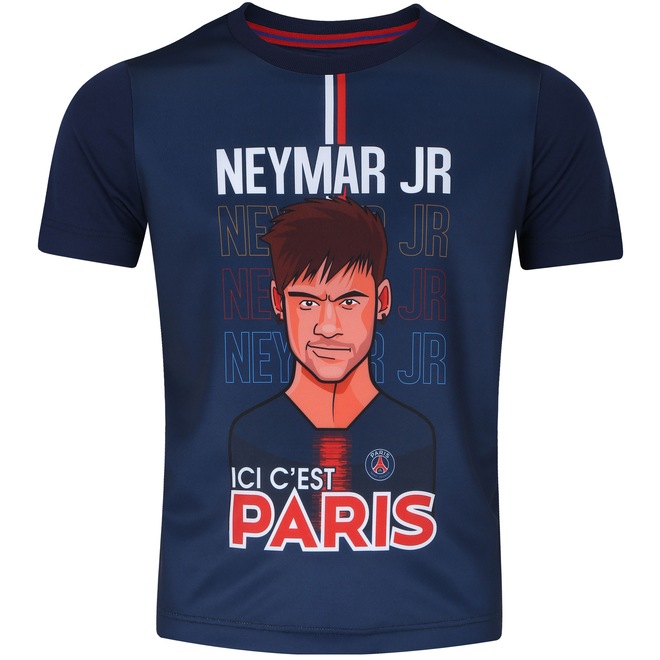 Camiseta PSG Neymar Jr. Bomache - Infantil - Foto 1