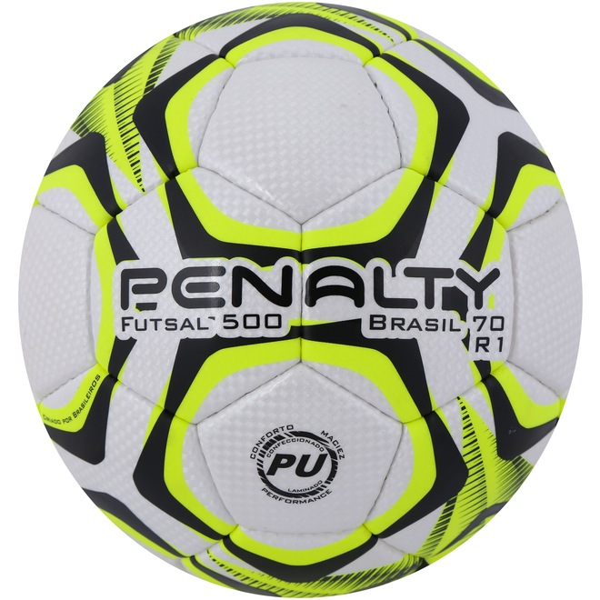 Bola de Futsal Penalty Brasil 70 500 R1 IX - Foto 1