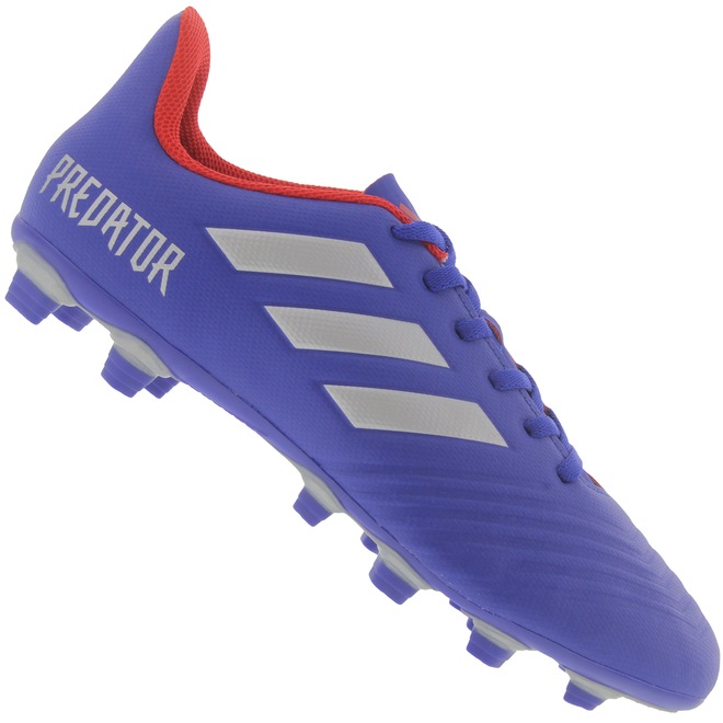 Chuteira de Campo adidas Predator 19.4 - Masculino - Foto 1