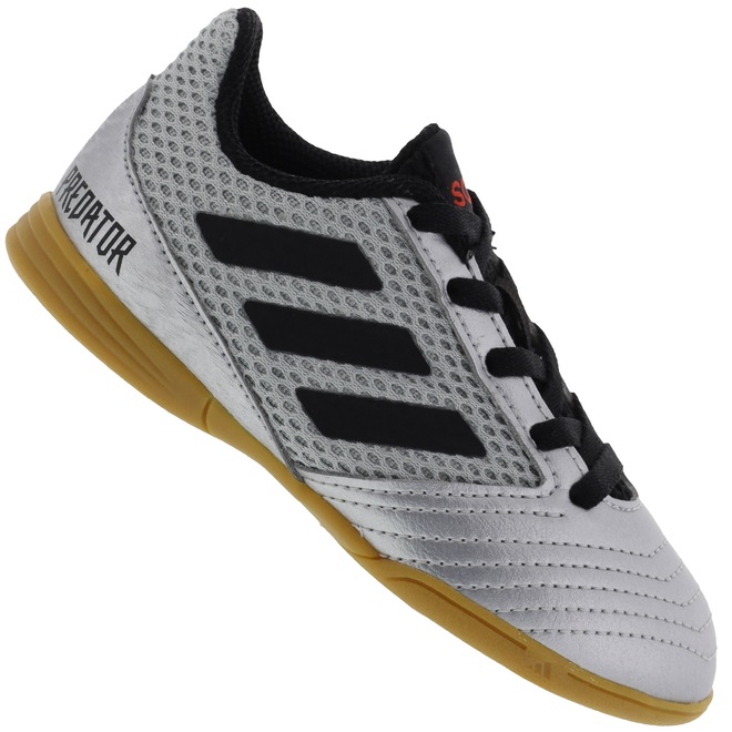 Chuteira Futsal adidas Predator 19.4 IN - Infantil - Foto 1