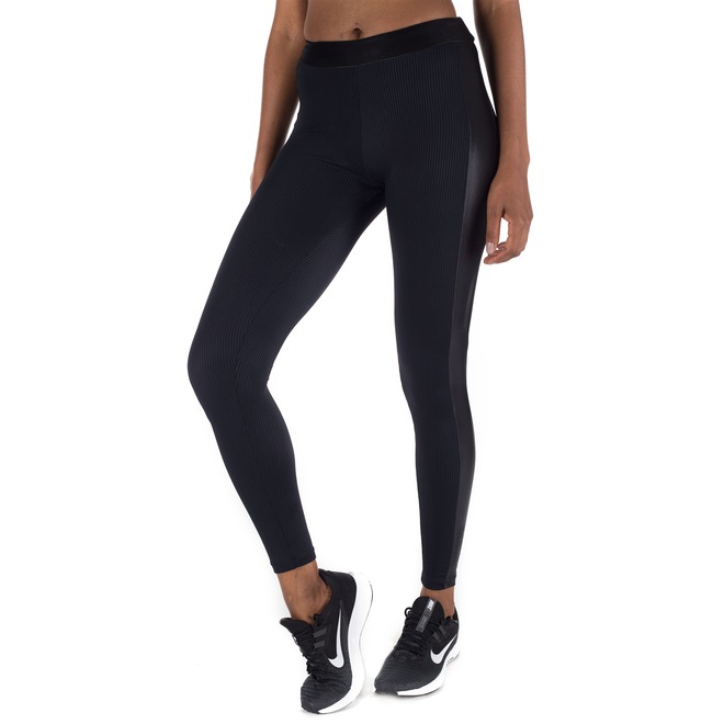 Calça Legging Fila Studio Rib - Feminina - Foto 1
