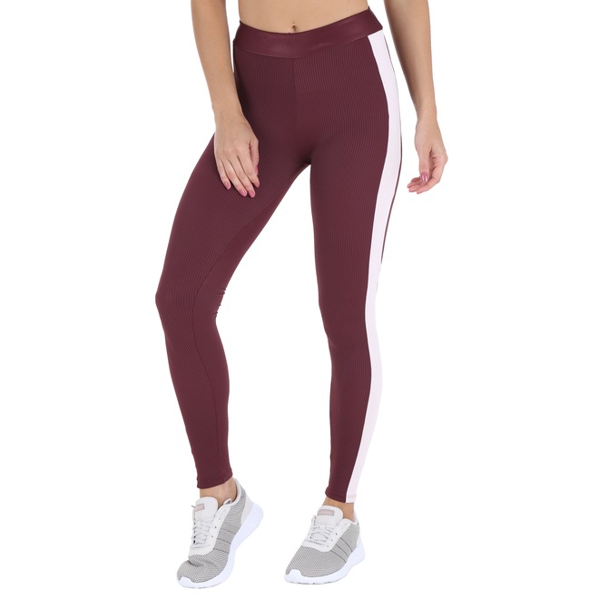 Calça Legging Fila Studio Rib - Feminina - Foto 2