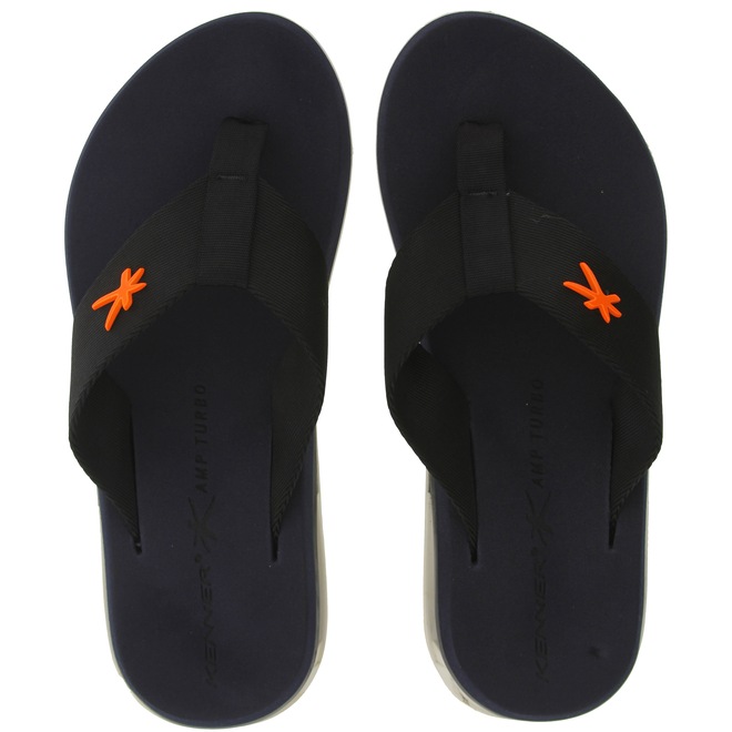 Chinelo Kenner Amp Turbo White - Masculino - Foto 1