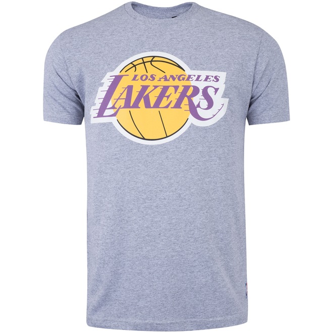 Camiseta NBA Los Angeles Lakers Big Logo - Masculina - Foto 1