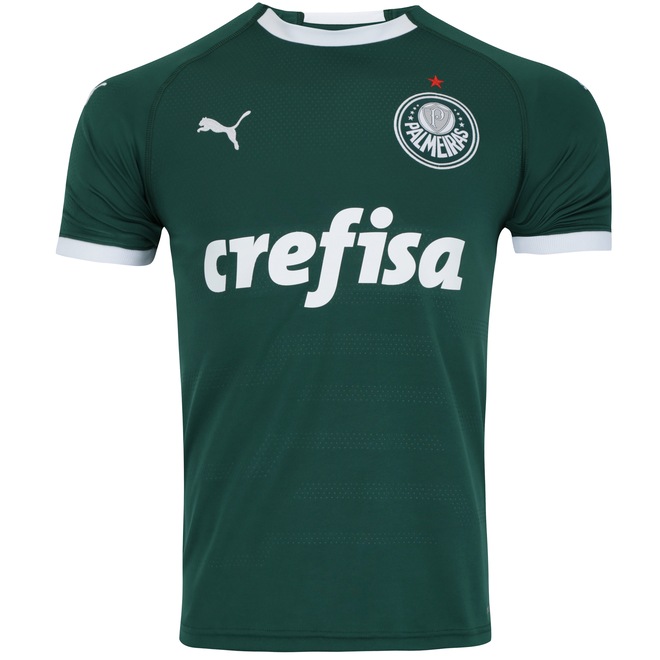 Camisa do Palmeiras I 19 Puma - Masculina - Foto 1