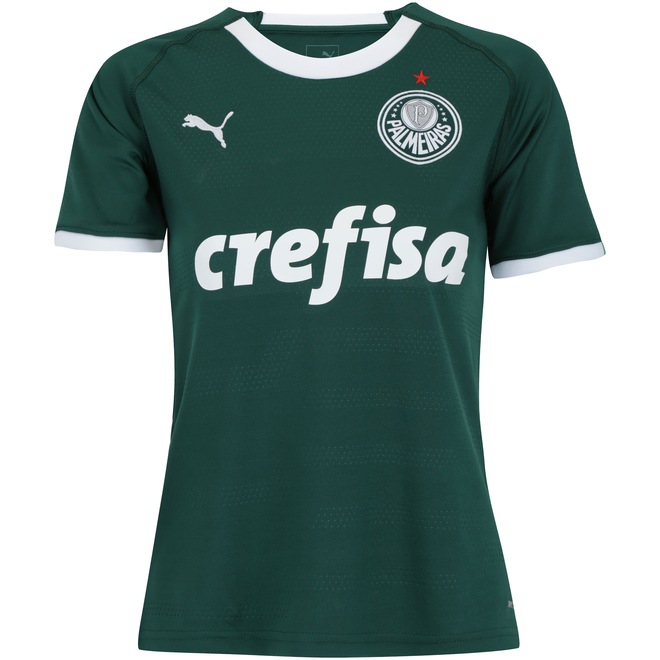 Camisa do Palmeiras I 19 Puma - Feminina - Foto 1