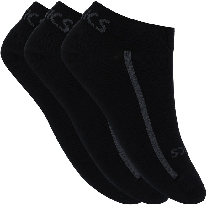 Kit de Meias Asics Soft Cotton com 3 Pares - Adulto - Foto 1