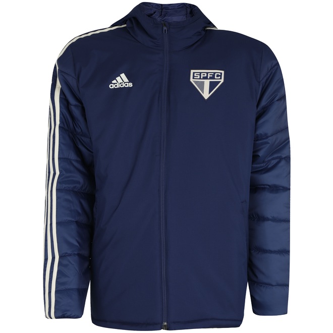 Jaqueta do São Paulo Winter 2019 com Capuz adidas - Masculina - Foto 1