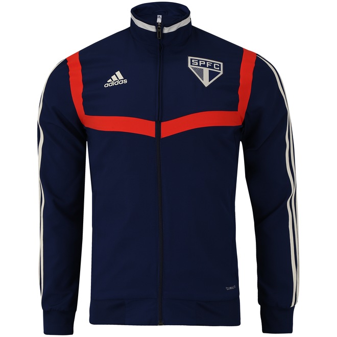 Jaqueta de Treino do São Paulo 2019 adidas - Masculina - Foto 1