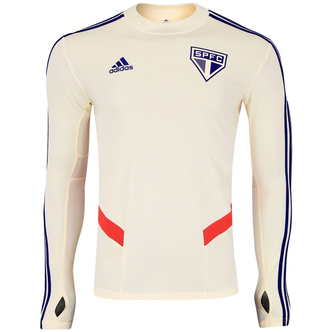 Camisa de Treino Manga Longa do São Paulo 2019 - Masculina - Foto 1