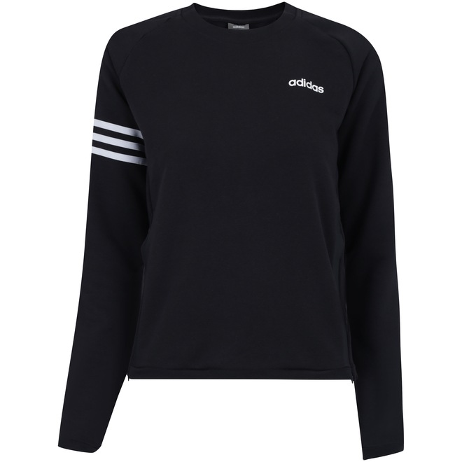 Blusão Moletinho adidas E TE SE - Feminino - Foto 1