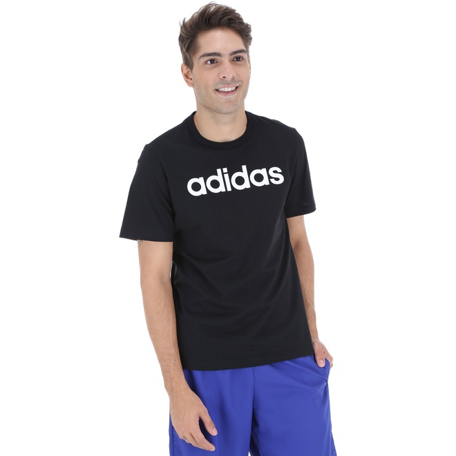 Camiseta adidas Essentials Linear Tee - Masculina - Foto 2