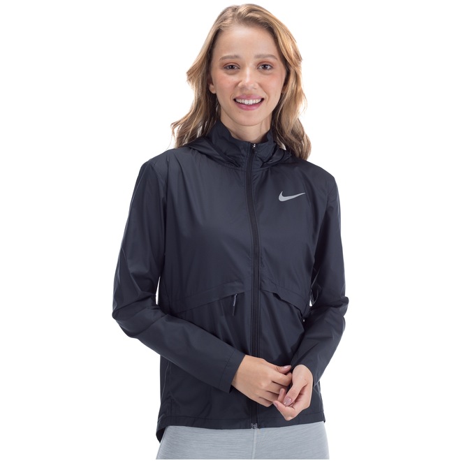 Jaqueta Corta-Vento com Capuz Nike Essentials Ssnl - Feminina - Foto 2