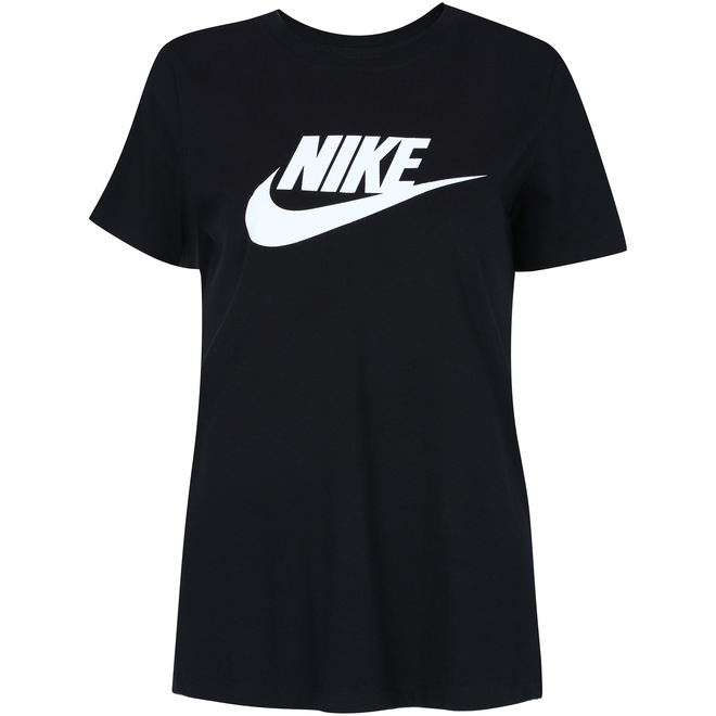 Camiseta Nike Sportswear Essential Icon Futura - Feminina - Foto 1