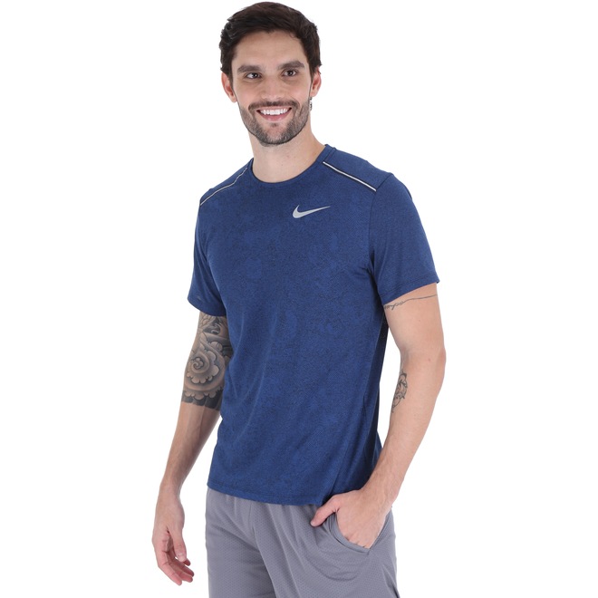 Camiseta Nike Dry Miler Top SS Jac GX - Masculina - Foto 2