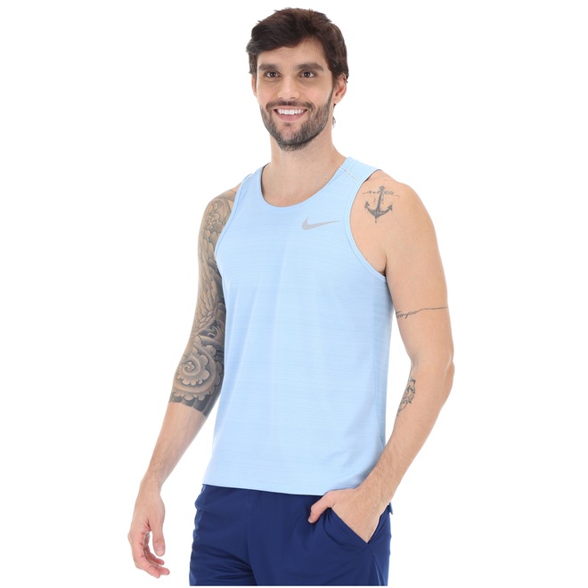 Camiseta Regata Nike Dry Miler - Masculina - Foto 1