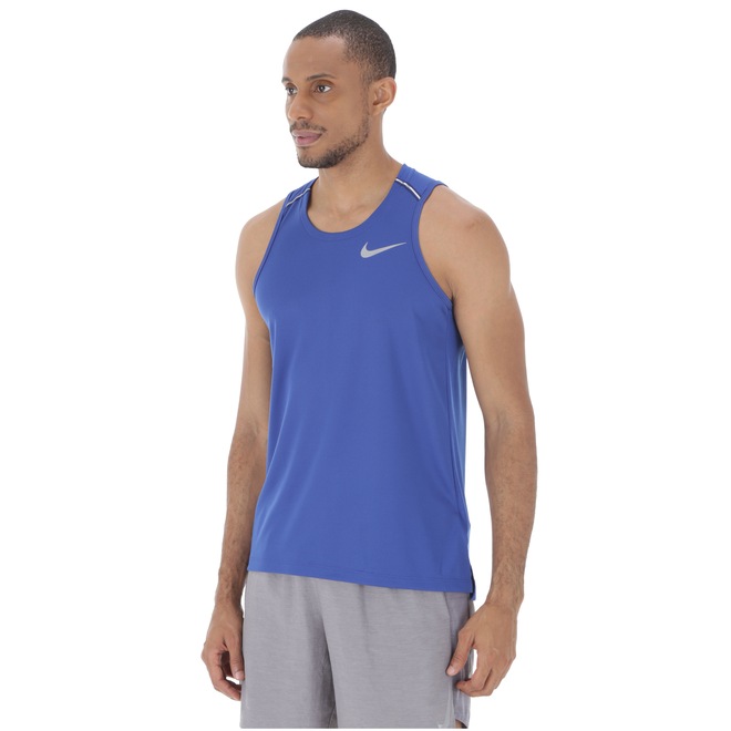 Camiseta Regata Nike Dry Miler - Masculina - Foto 2