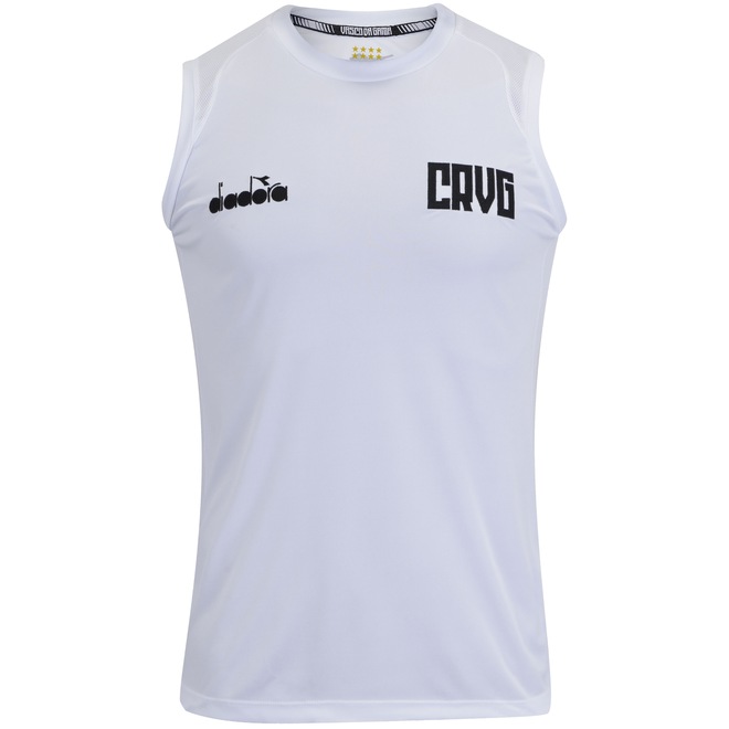 Camiseta Regata de Treino do Vasco da Gama Comissão Técnica 2019 Diadora - Masculina - Foto 1