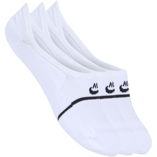 Kit de Meias Invisível Nike Sneaker Sox Essential com 2 Pares - Adulto - Foto 1