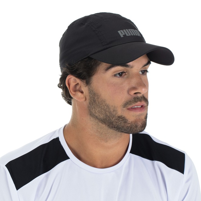 Boné Aba Curva Puma Performance Running - Strapback - Adulto - Foto 1