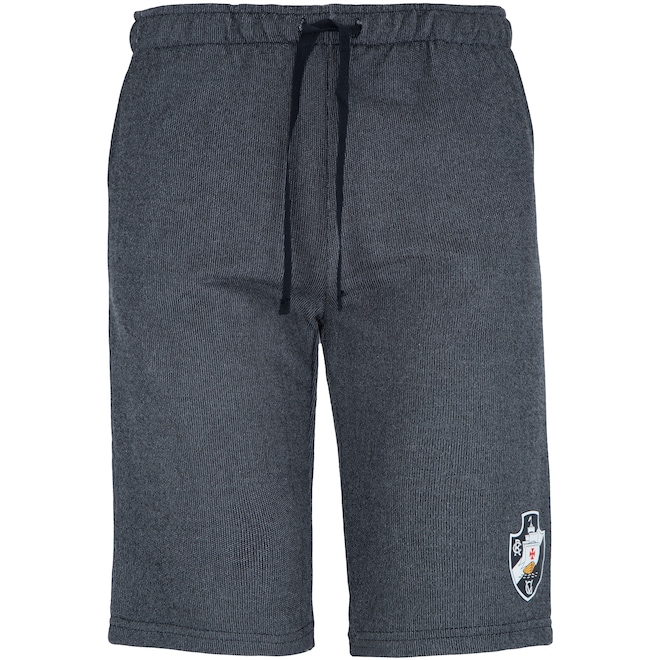 Bermuda de Moletom do Vasco da Gama 19 - Masculina - Foto 1