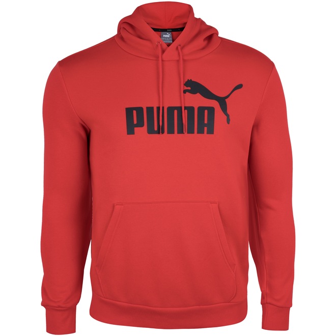 Blusão de Moletom com Capuz Puma Ess Hoody FL Big Logo - Masculino - Foto 2
