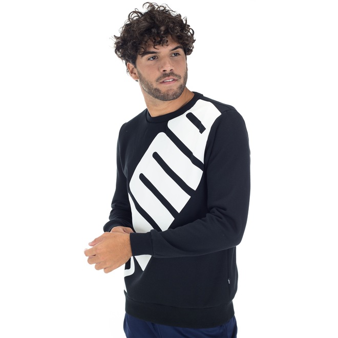 Blusão de Moletom Puma Big Logo Crew - Masculino - Foto 2