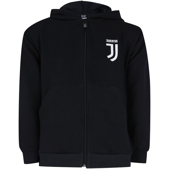 Jaqueta de Moletom Juventus com Capuz - Infantil - Foto 1