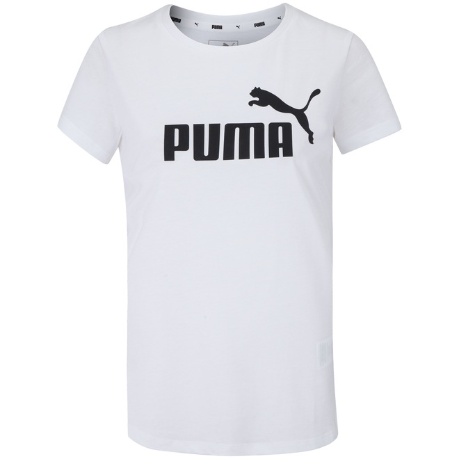 Camiseta Puma Essentials Logo - Feminina - Foto 2