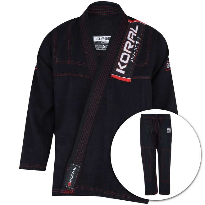 Kimono Jiu-Jitsu Koral Classic Slim Fit - Adulto - Foto 1