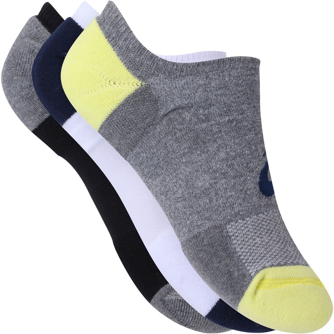 Kit de Meias Invisível Asics Performance com 3 Pares - Adulto - Foto 1