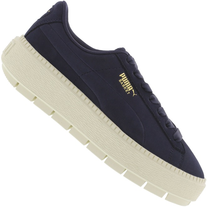 Tênis Creeper Puma Platform Trace Soft - Feminino - Foto 1