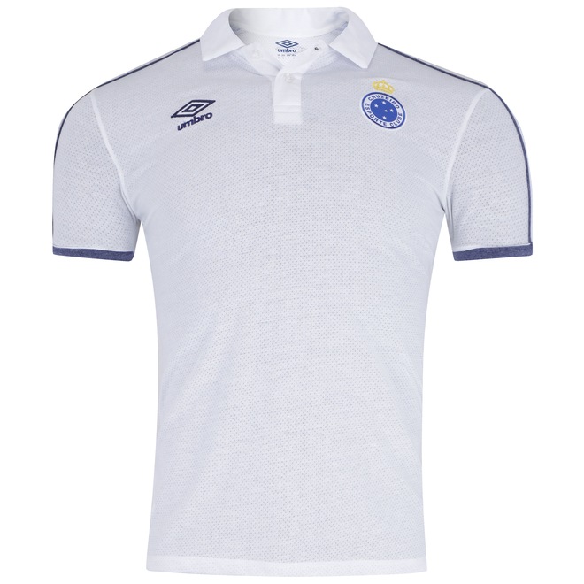 Camisa Polo do Cruzeiro Viagem 2019 Umbro - Masculina - Foto 1