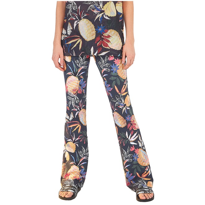 Calça Flare Farm Rio Abacaxitos - Feminina - Foto 1