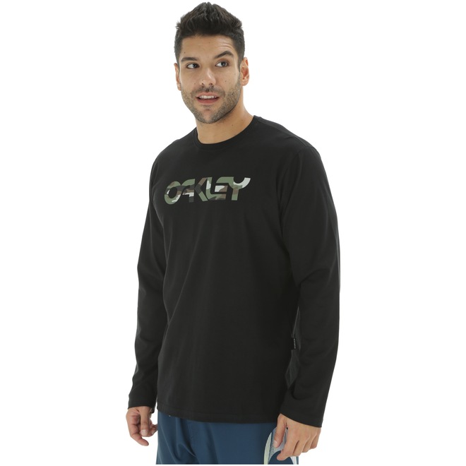Camiseta Manga Longa Oakley Mark II - Masculina - Foto 1