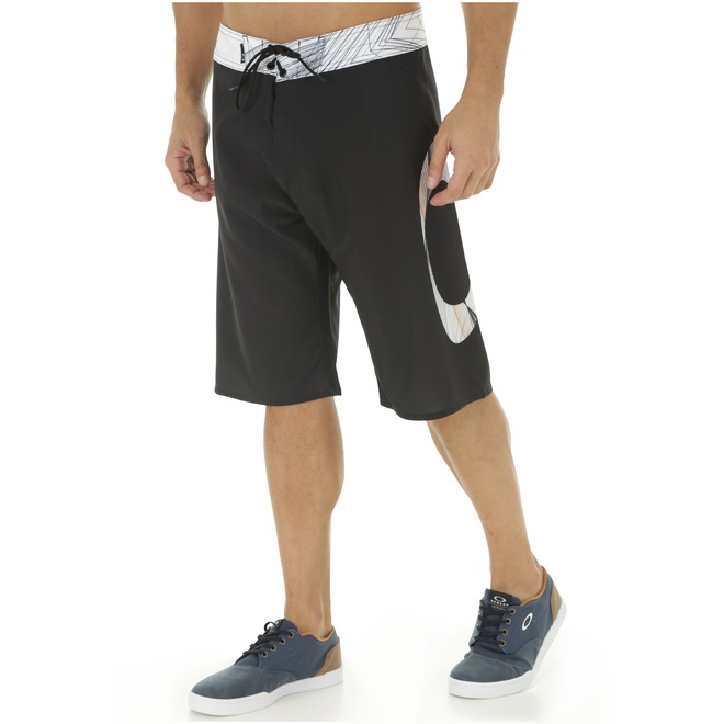 Bermuda Oakley Grid Boardshort - Masculina - Foto 1
