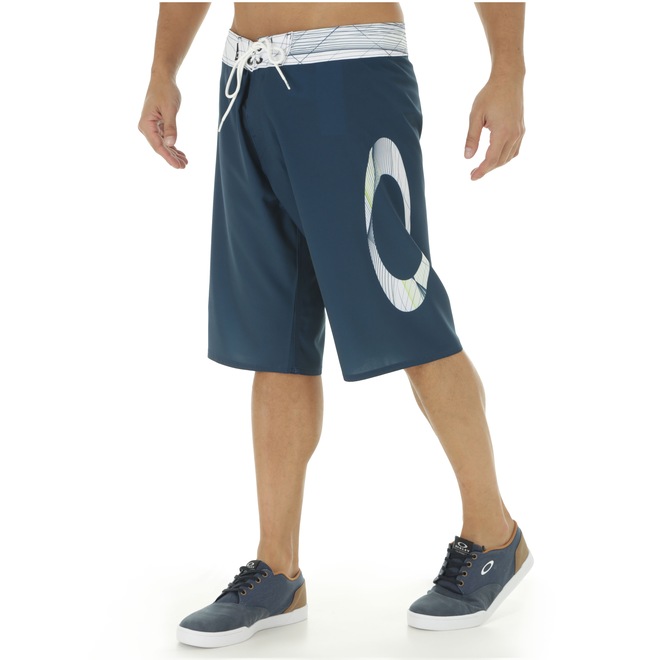 Bermuda Oakley Grid Boardshort - Masculina - Foto 1