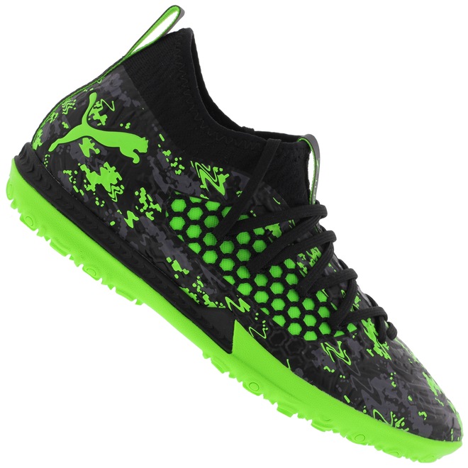 Chuteira Society Puma Future 19.3 Netfit TF - Adulto - Foto 1