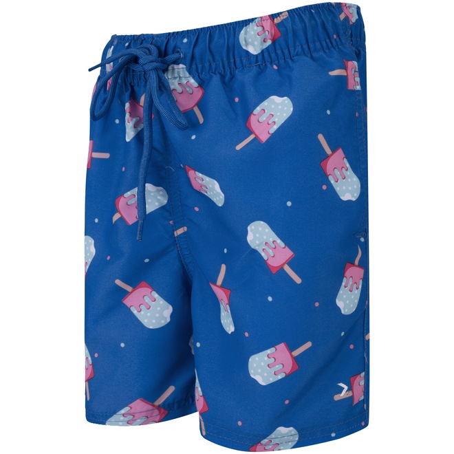 Bermuda de Banho Oxer Santorini Picolé - Infantil - Foto 1