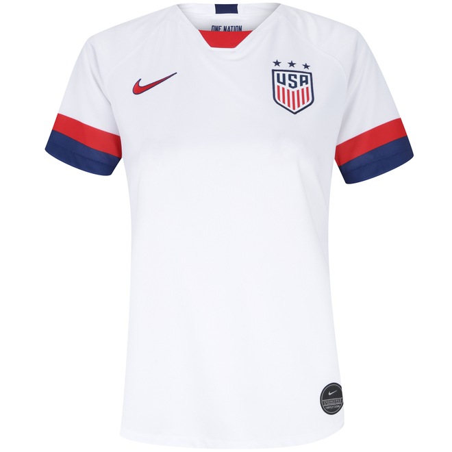 Camisa Estados Unidos I 2019 Nike - Feminina - Foto 1