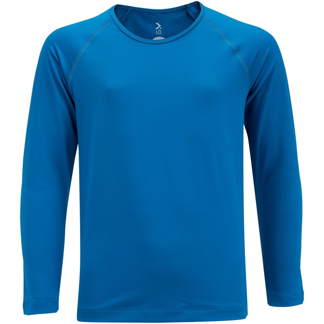 Camiseta Manga Longa com Proteção Solar UV 50 Oxer - Infantil - Foto 1