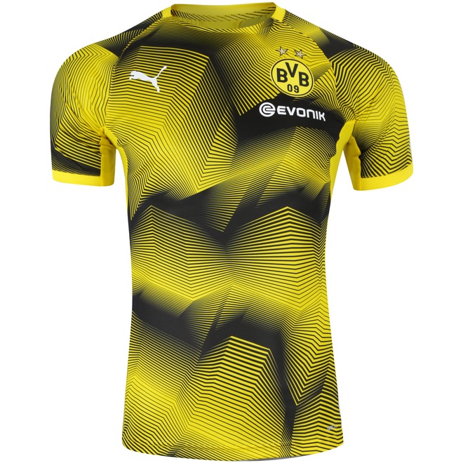 Camisa de Treino Borussia Dortmund 19/20 Puma - Masculina - Foto 1