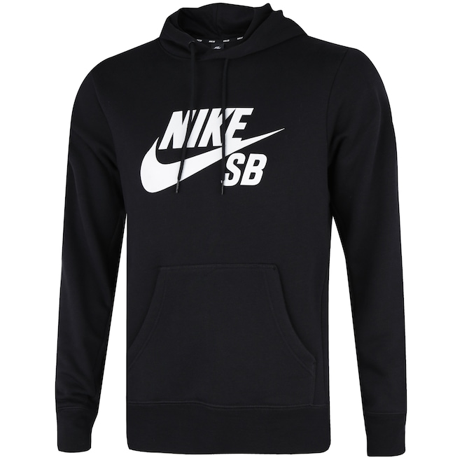 Blusão de Moletom com Capuz Nike SB Icon Hoodie PO Essential - Masculino - Foto 1