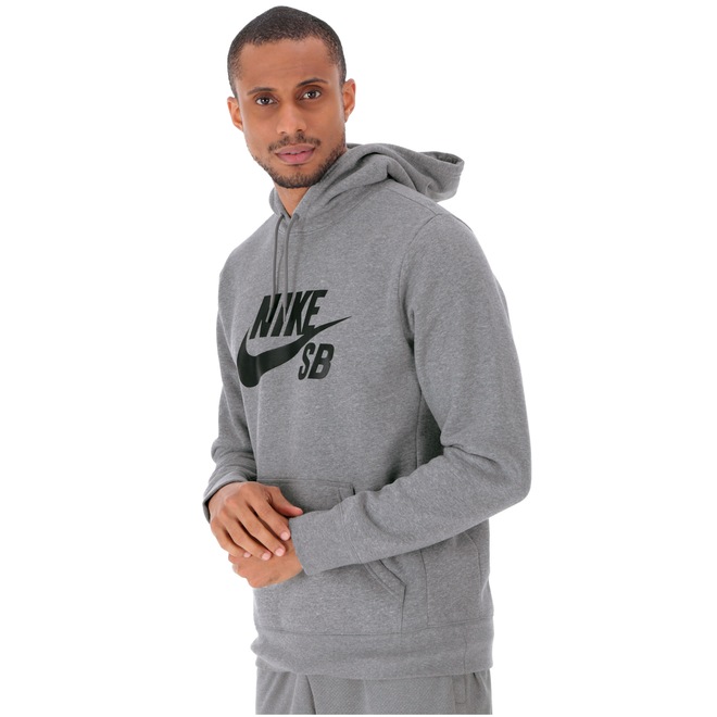 Blusão de Moletom com Capuz Nike SB Icon Hoodie PO Essential - Masculino - Foto 2