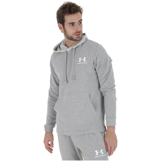 Blusão de Moletom com Capuz Under Armour Terry Hoddie - Masculino - Foto 2