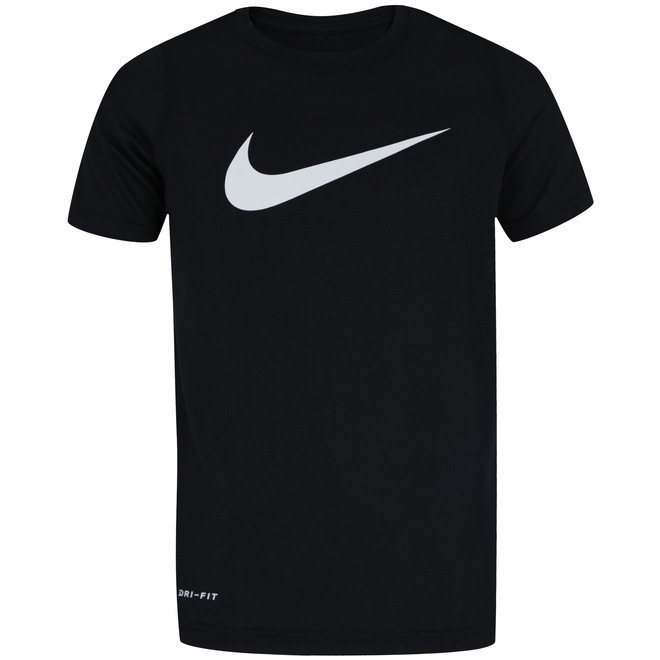 Camiseta Nike Dry Tee Legend Swoosh - Infantil - Foto 1