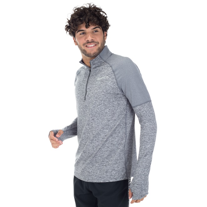 Camiseta Manga Longa Nike Element HZ 2.0 - Masculina - Foto 2
